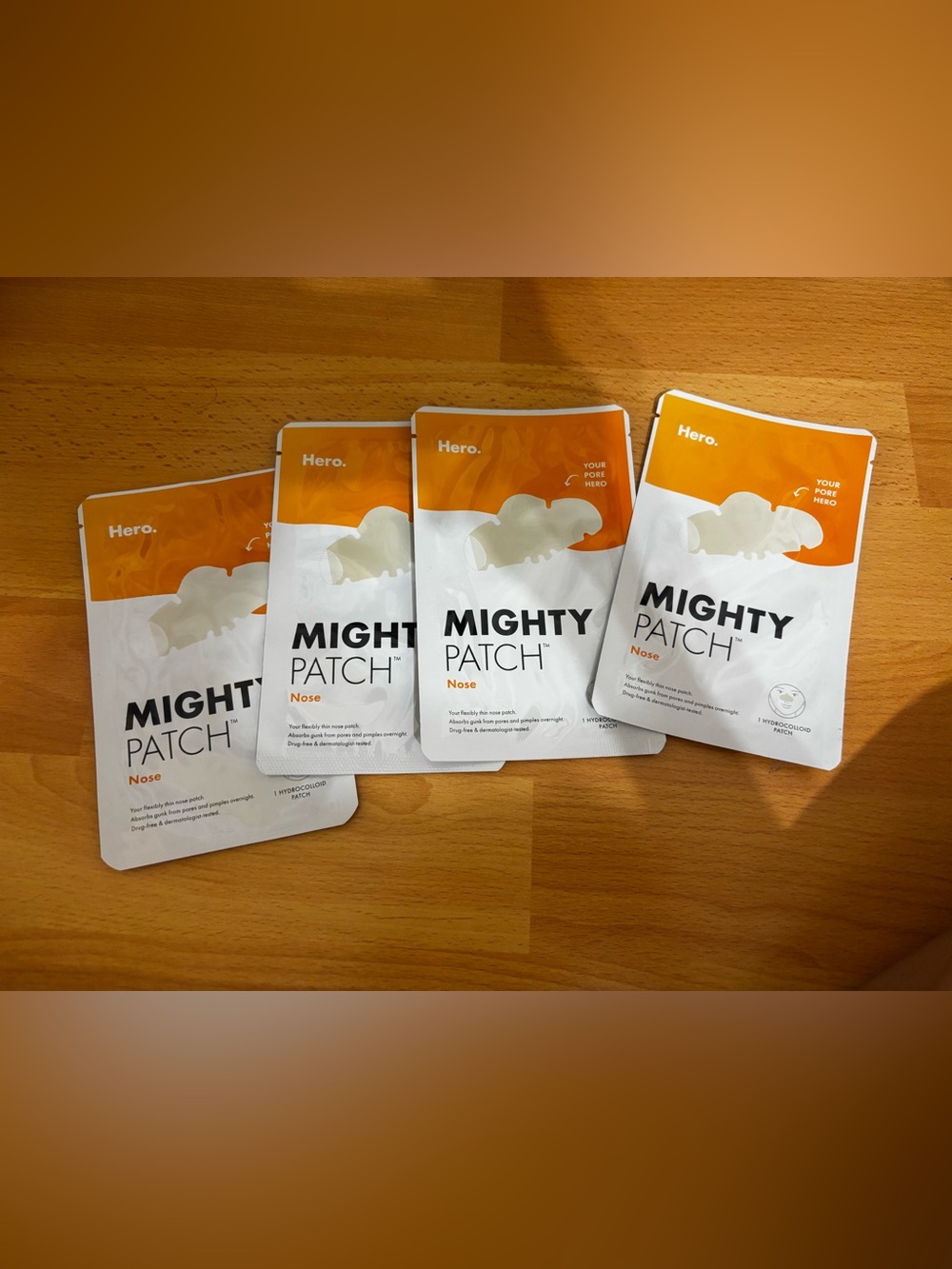 5 items x $25 - (4) Mighty Patch Nose Pore Strips NEW